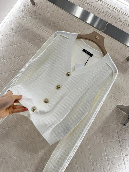 Ba 2025 new products Knitted cardigan