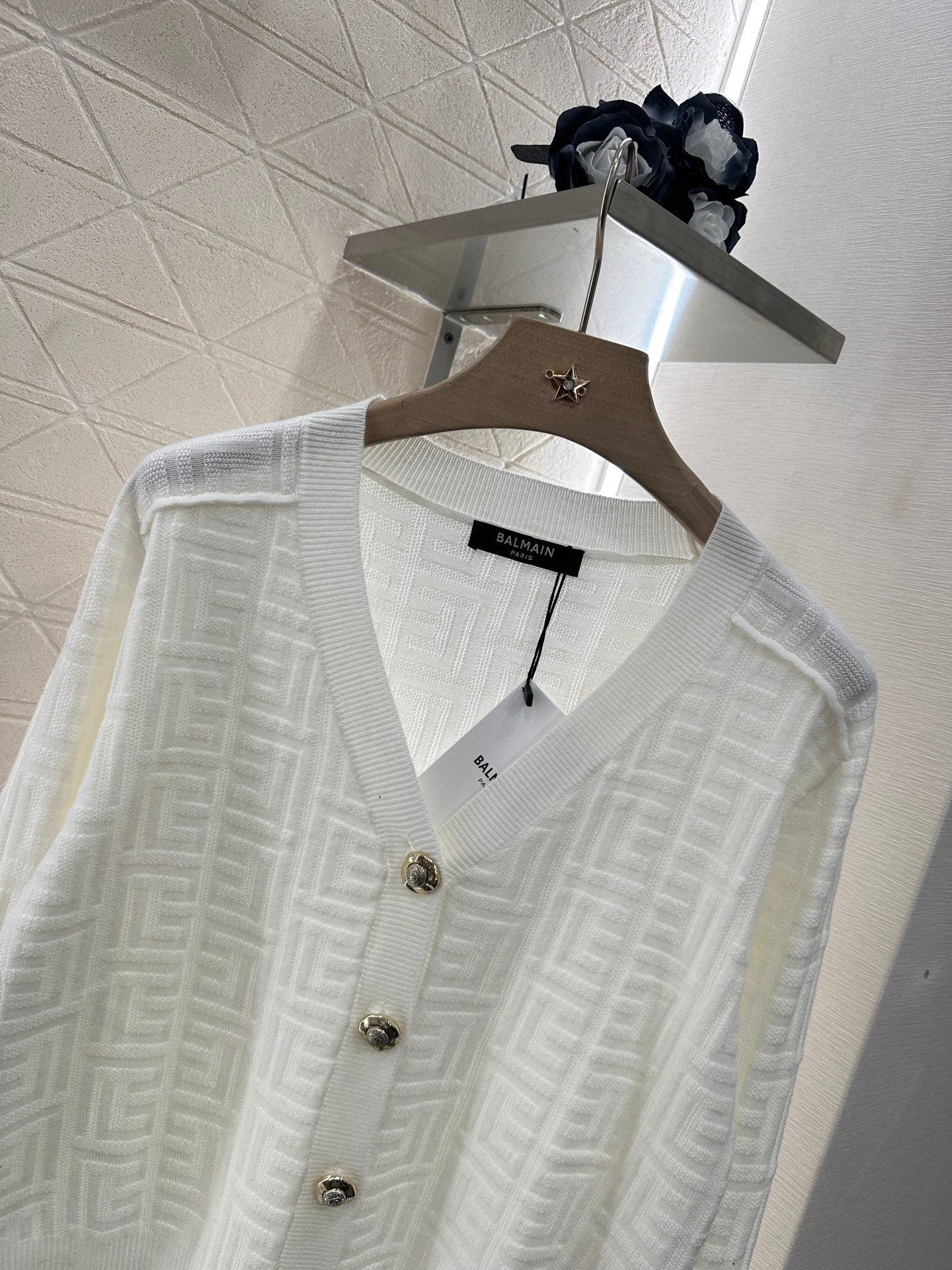 Ba 2025 new products Knitted cardigan