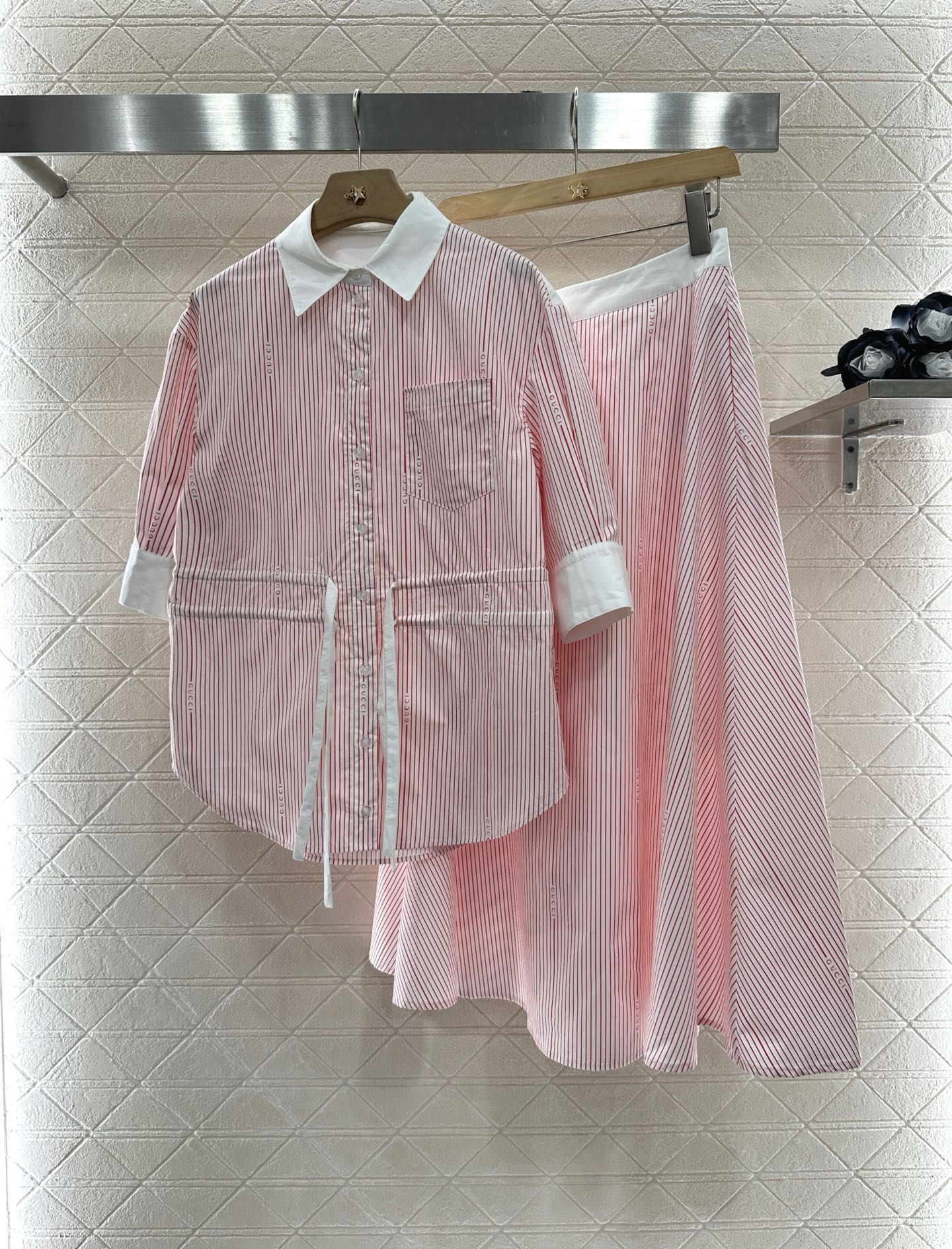 G 2025 new products Shirt and skirt suit