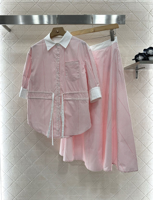G 2025 new products Shirt and skirt suit