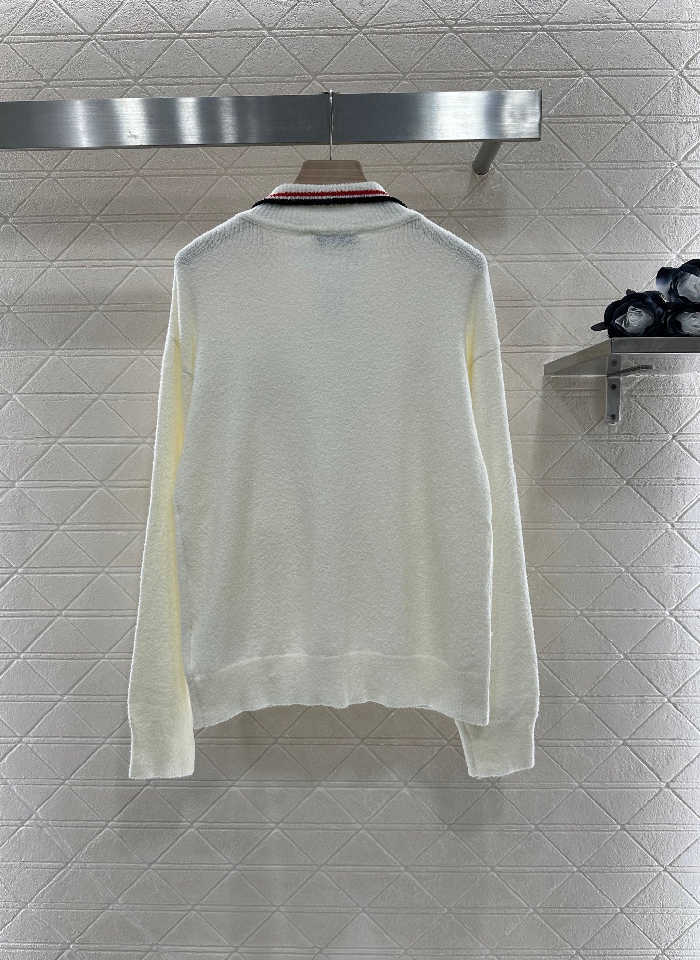 M 2025 new product Zipper knitted cardigan