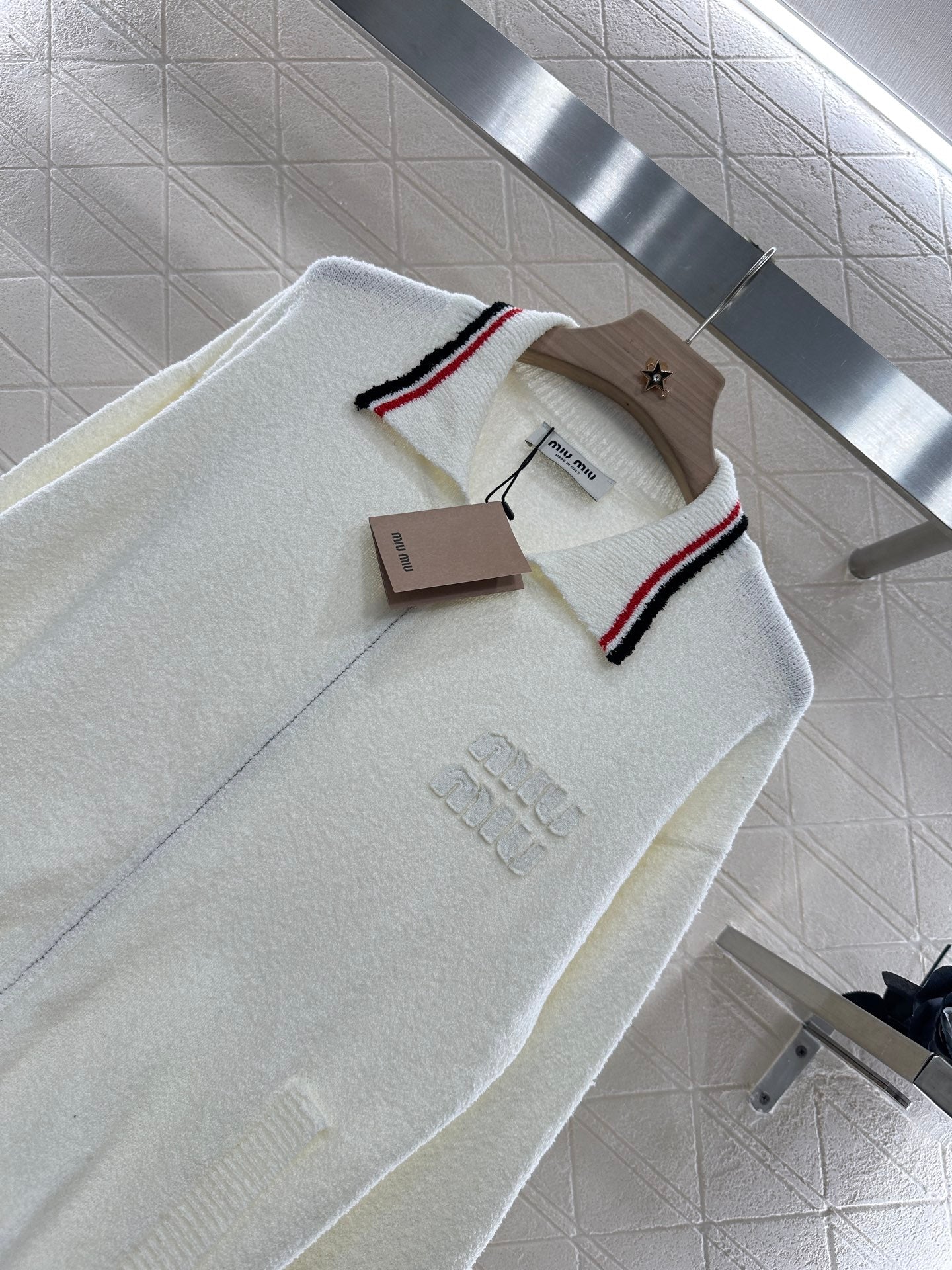 M 2025 new product Zipper knitted cardigan