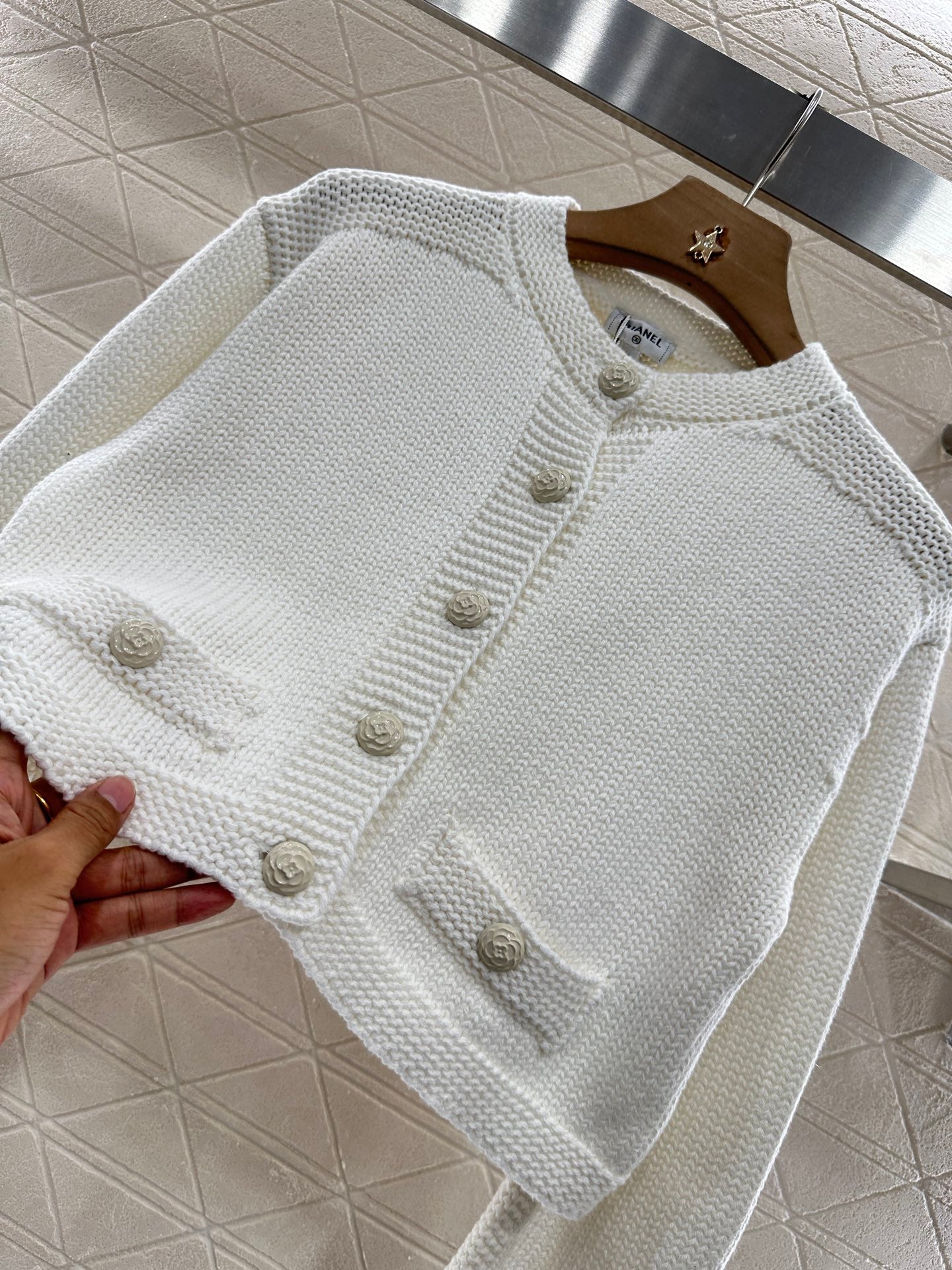 C 2025 new products Cardigan and skirt set