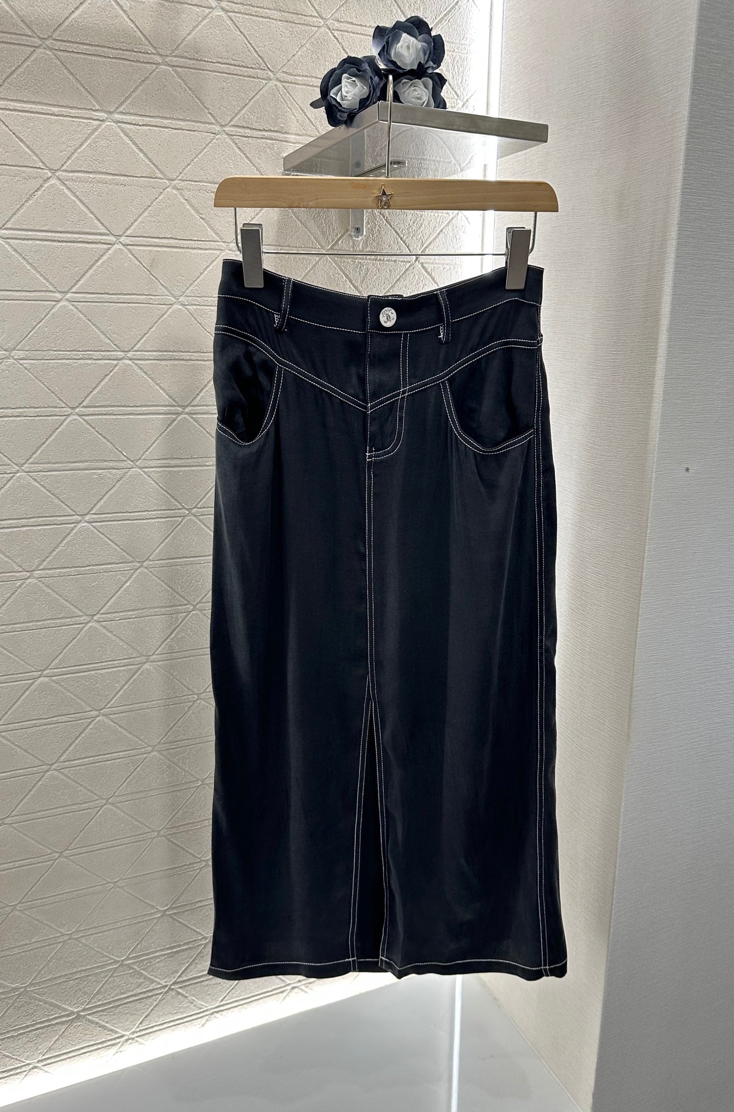 C 2025 new product Vest slit long skirt suit