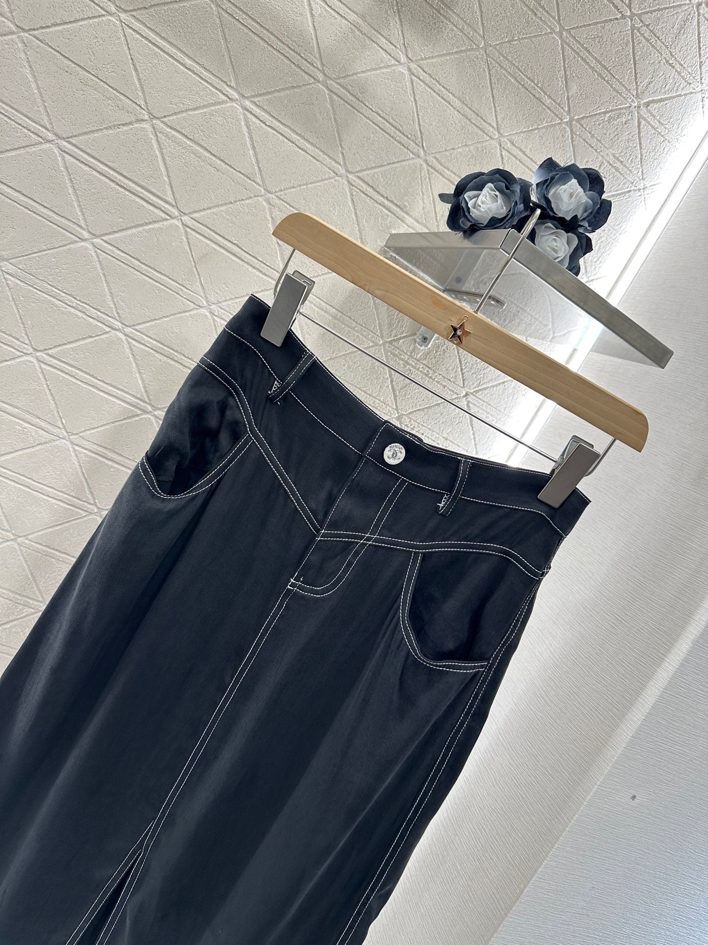 C 2025 new product Vest slit long skirt suit