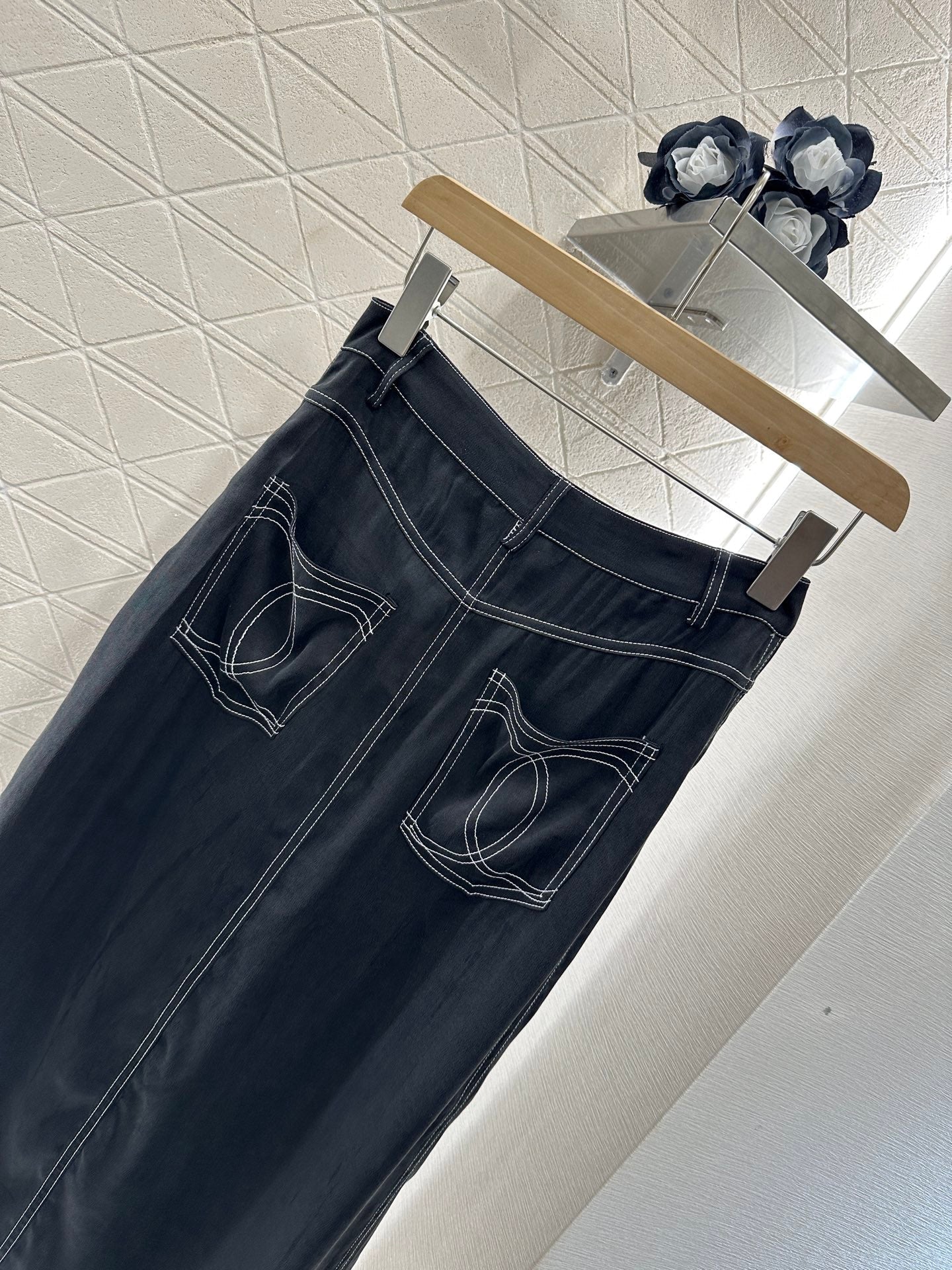 C 2025 new product Vest slit long skirt suit