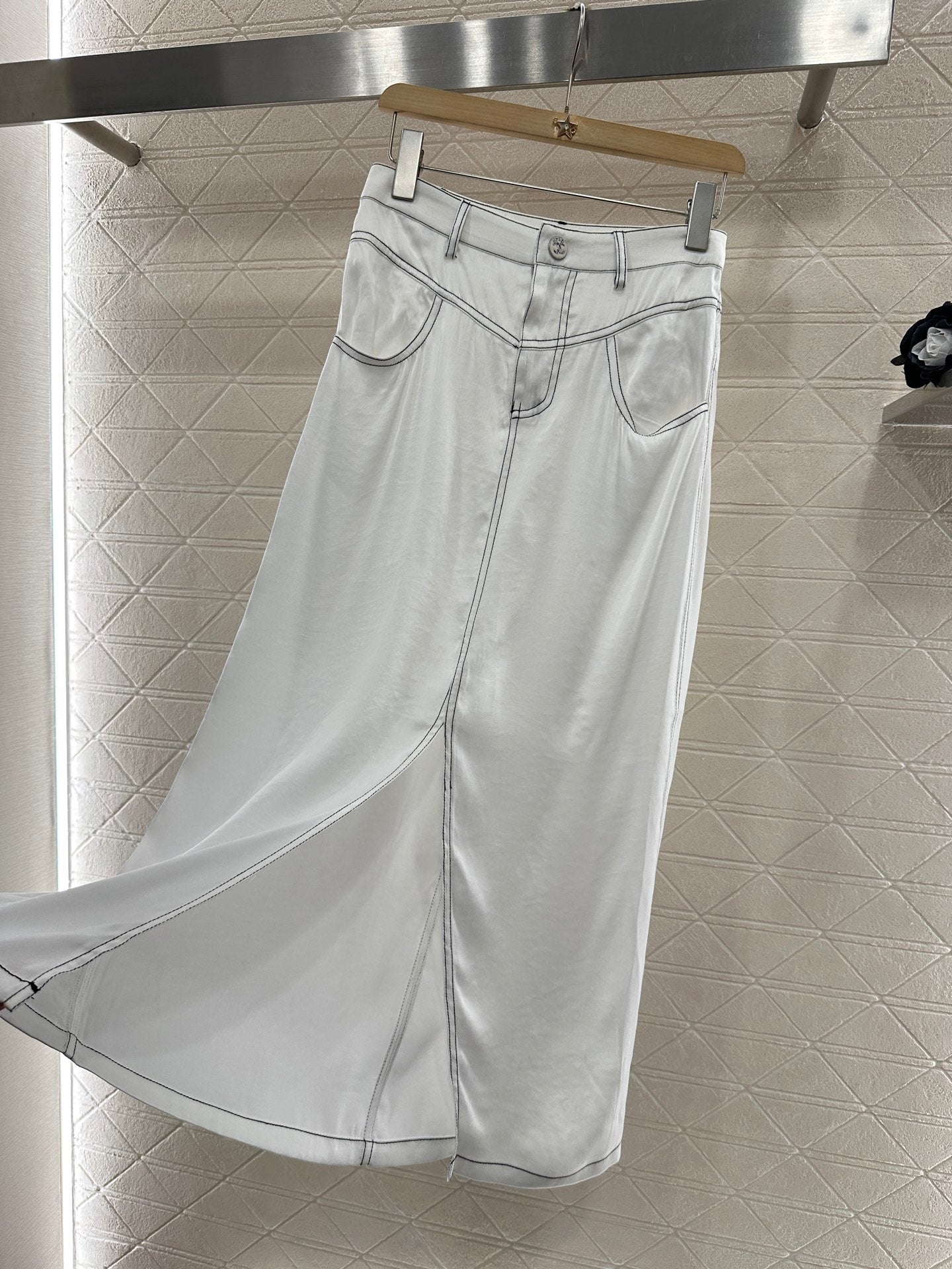 C 2025 new product Vest slit long skirt suit