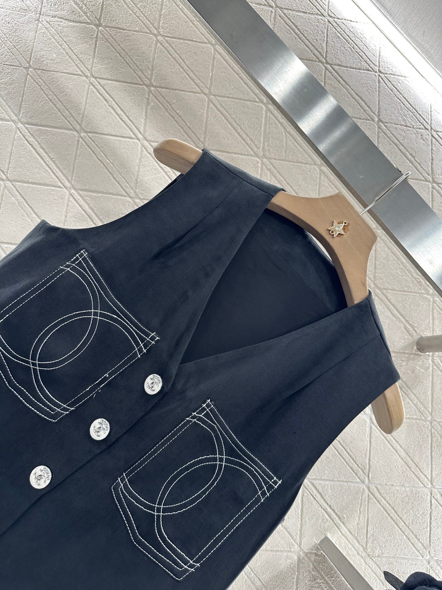C 2025 new product Double C vest shorts set