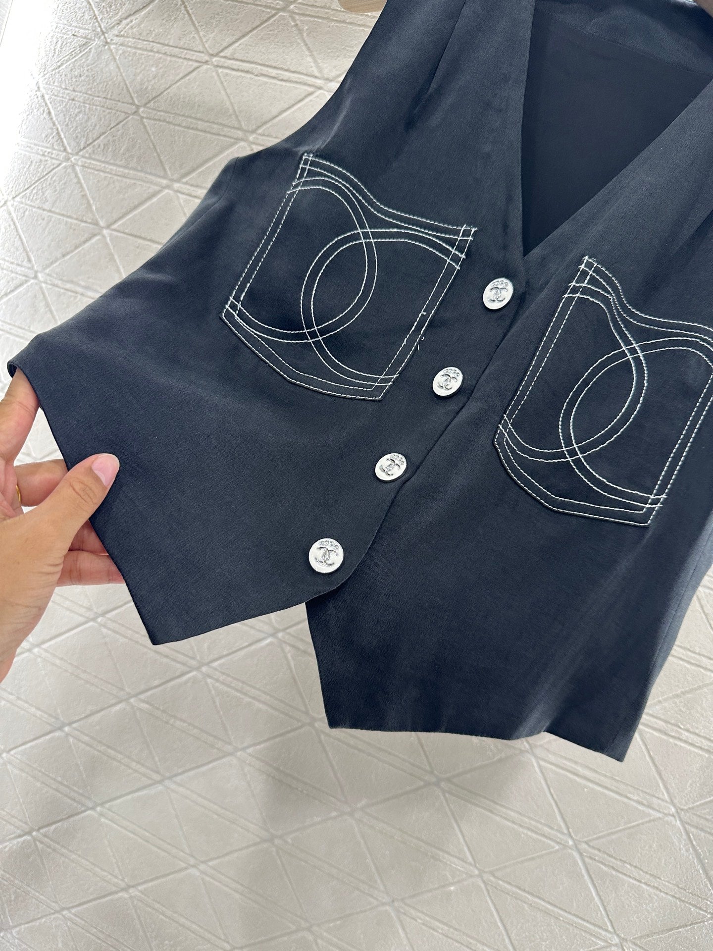 C 2025 new product Double C vest shorts set