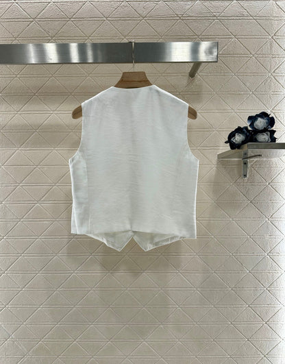 C 2025 new product Double C vest shorts set