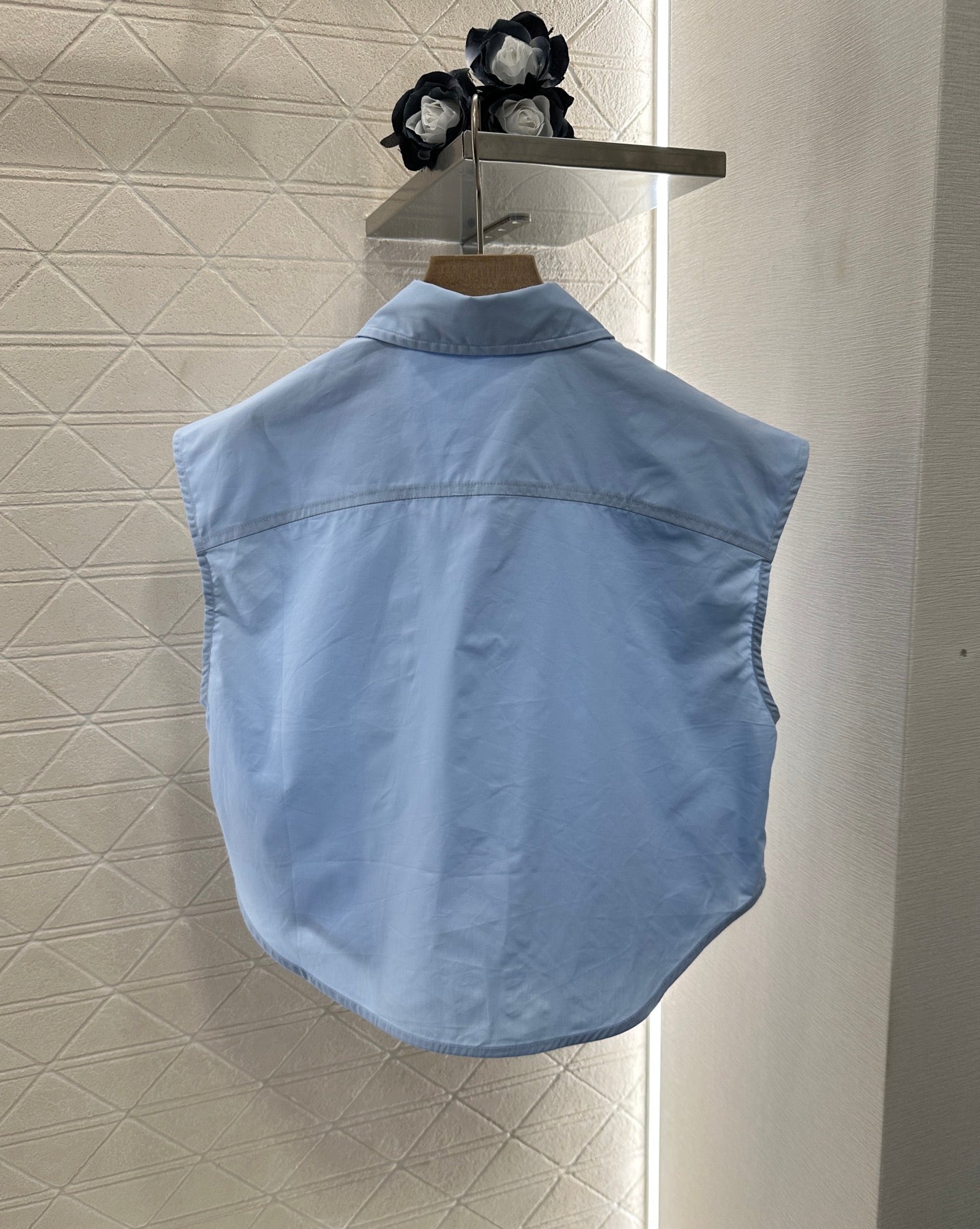 AL 2025 new product Sleeveless shirt and shorts set