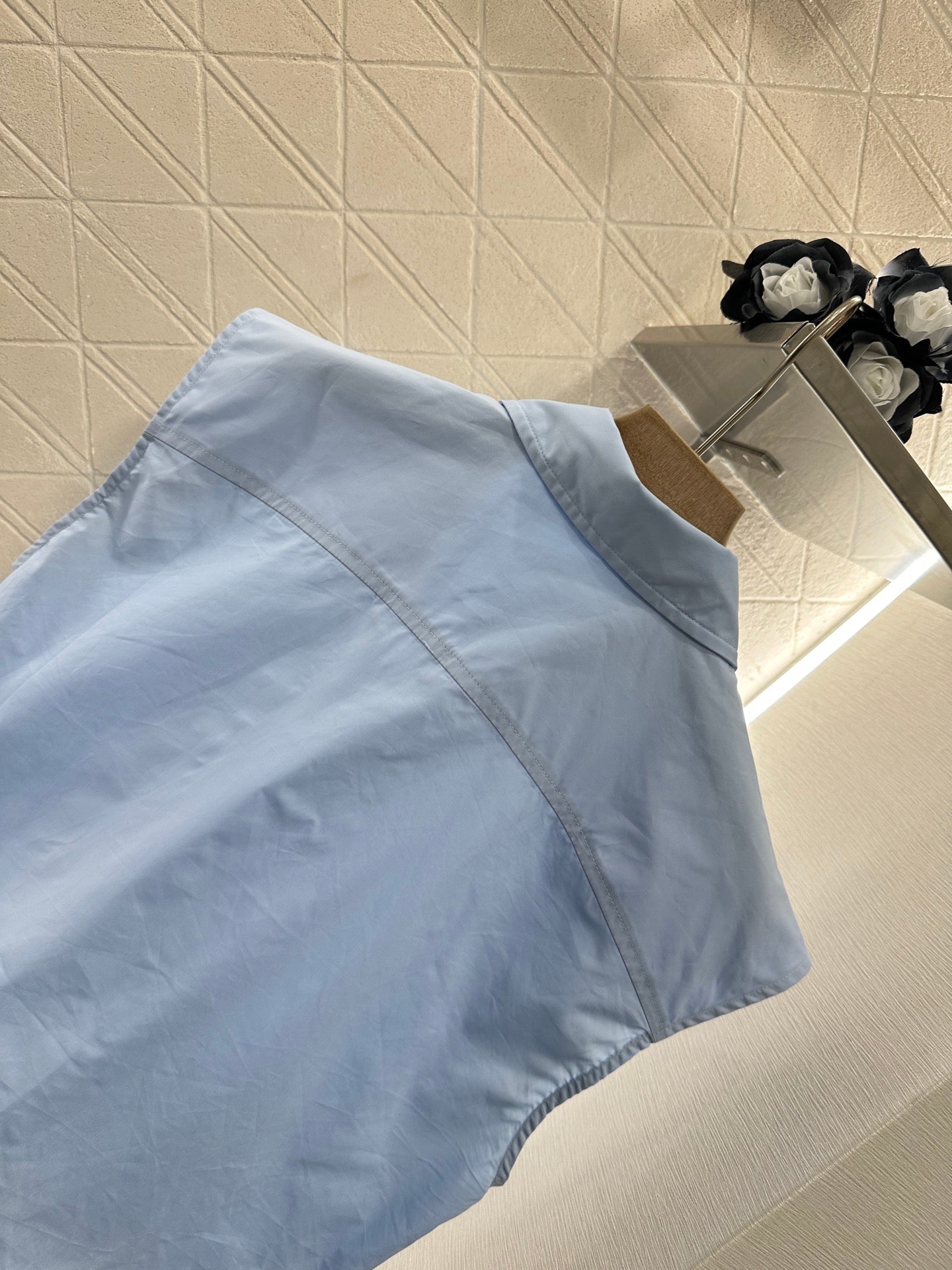 AL 2025 new product Sleeveless shirt and shorts set