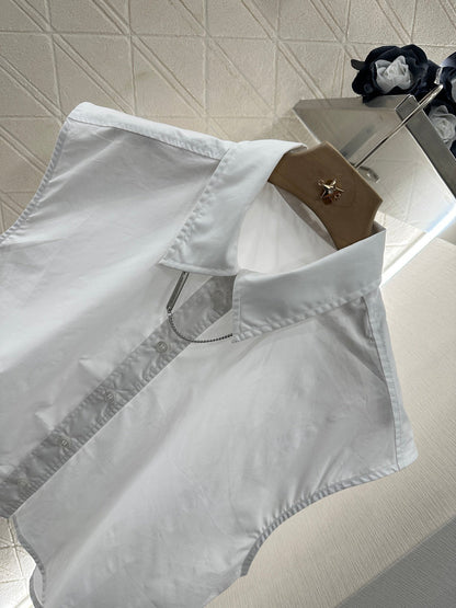 Al 2025 new product Sleeveless shirt and shorts set