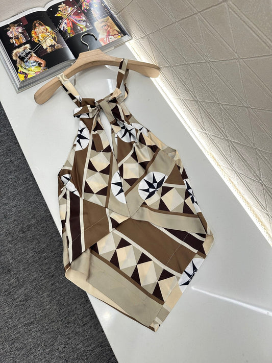 Lo 2025 new product Halter vest