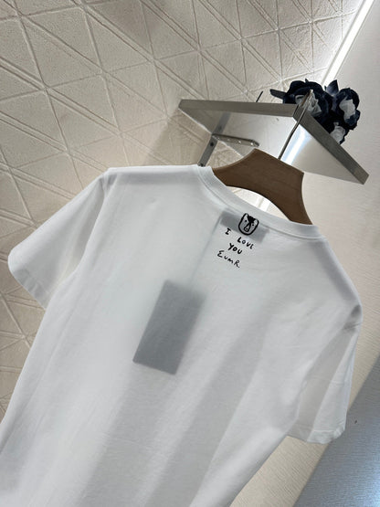 G 2025 new product Printed slim fit letters 𝑇𝑒𝑒