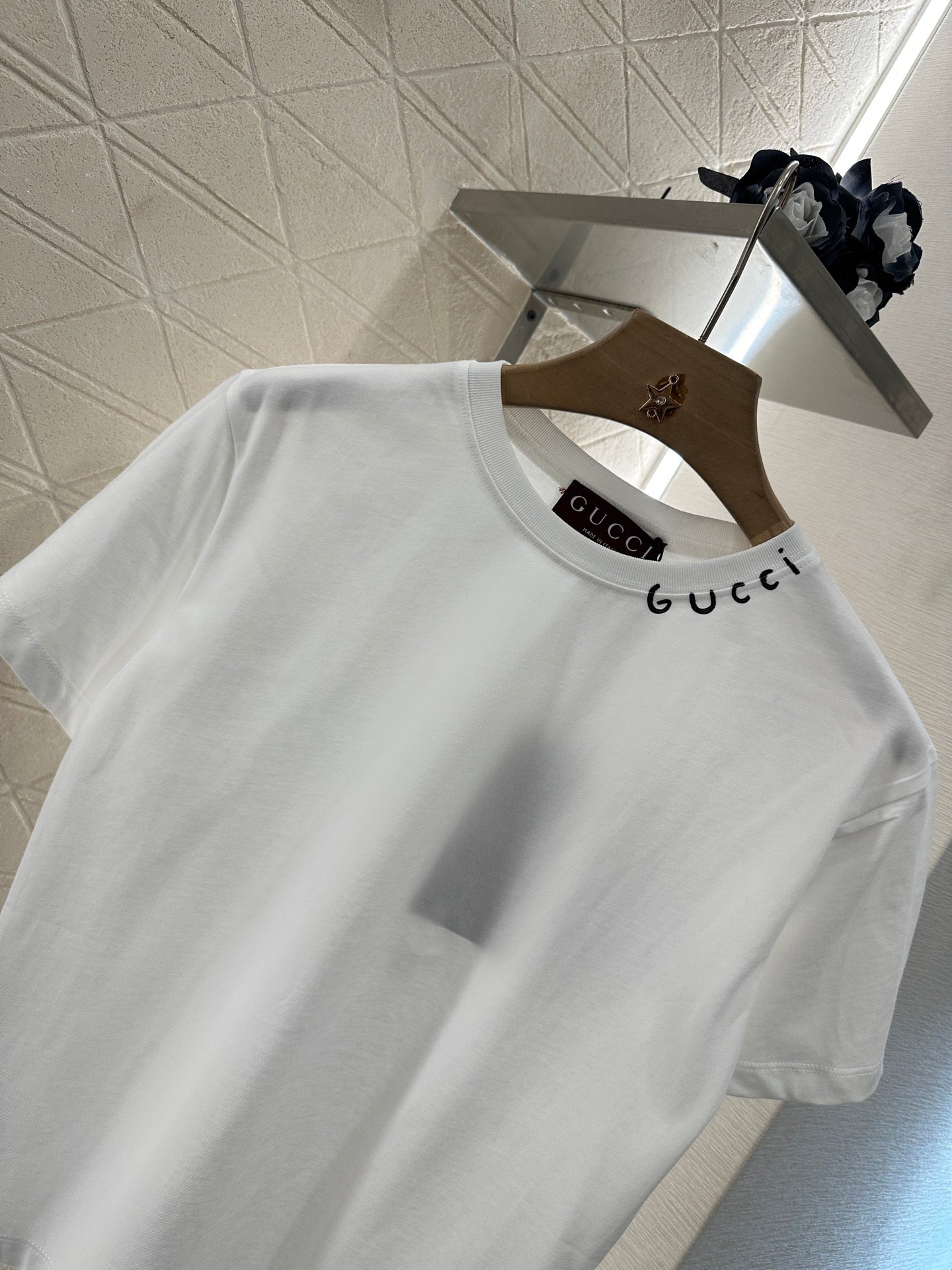 G 2025 new product Printed slim fit letters 𝑇𝑒𝑒