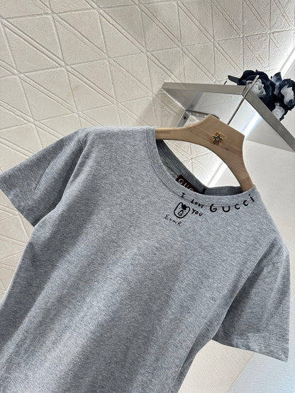 G 2025 new products Printed slim fit letters 𝑇𝑒𝑒