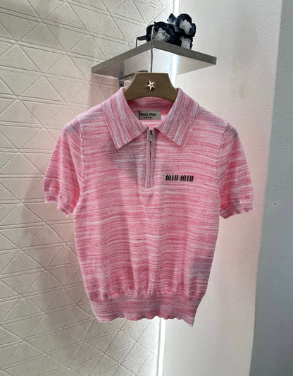 M 2025 new products Knitted short sleeves