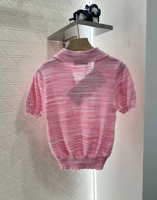 M 2025 new products Knitted short sleeves