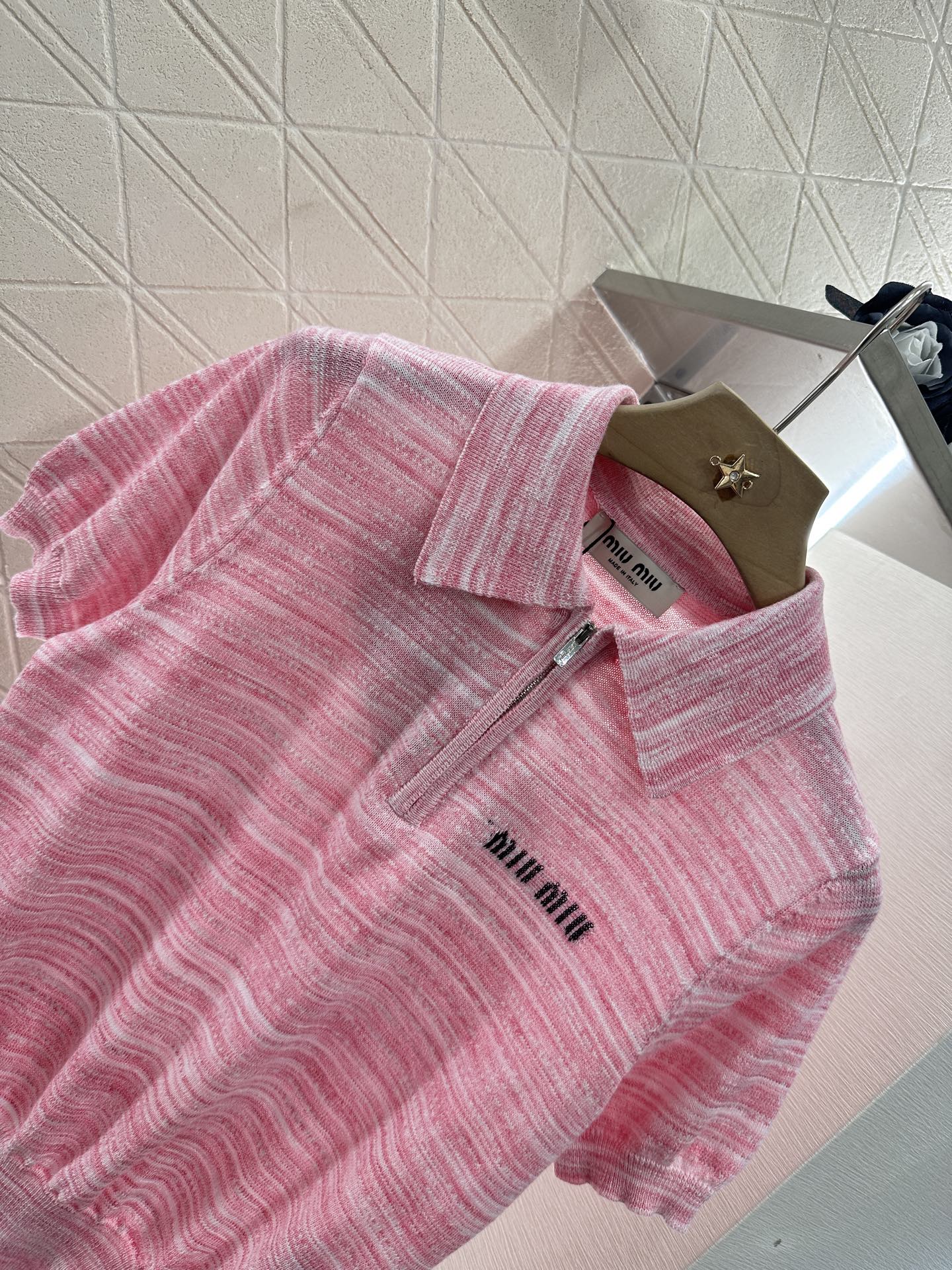 M 2025 new products Knitted short sleeves