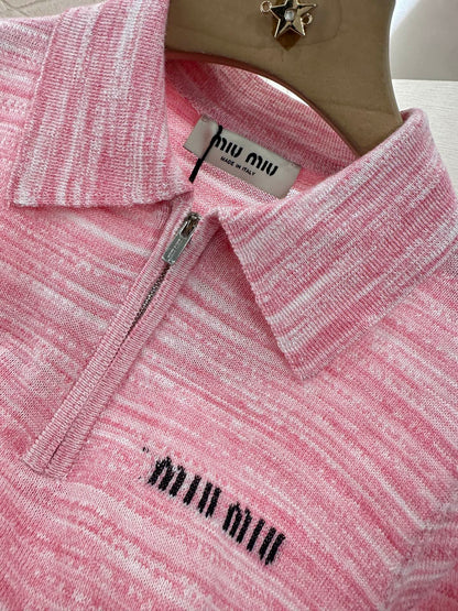 M 2025 new products Knitted short sleeves