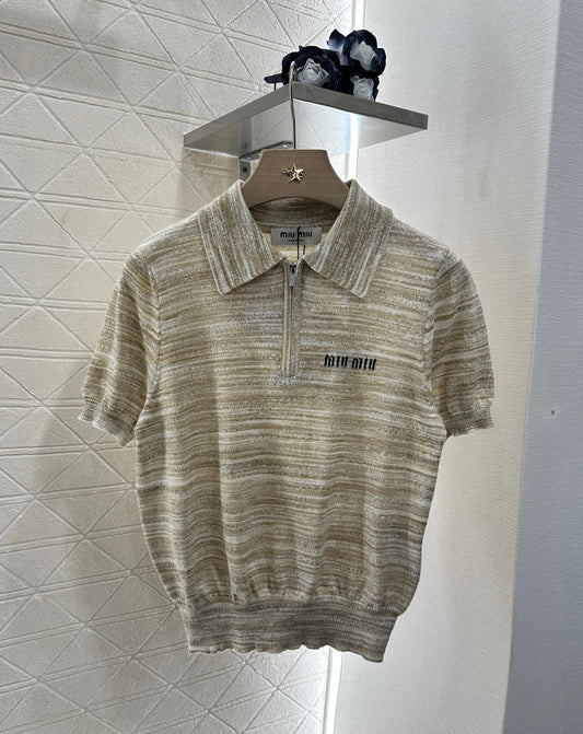 M 2025 new products Knitted short sleeves