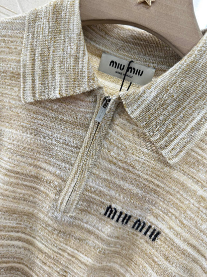 M 2025 new products Knitted short sleeves