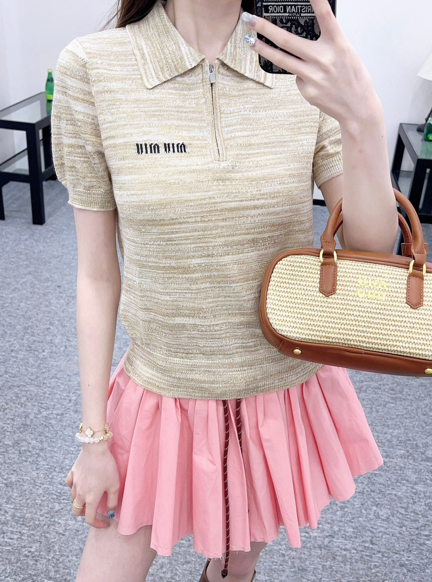 M 2025 new products Knitted short sleeves