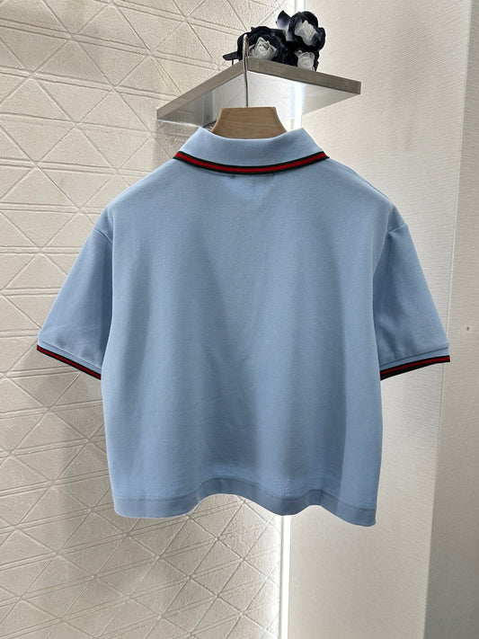 G 2025 new product Short 𝑝𝑜𝑙𝑜 top
