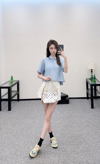 G 2025 new product Short 𝑝𝑜𝑙𝑜 top