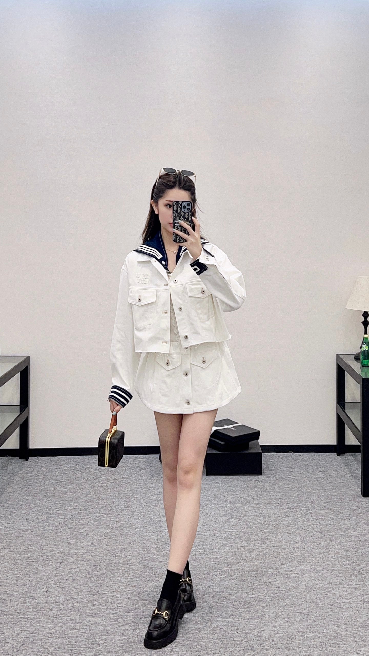 M 2025 new products Jacket and skirt set