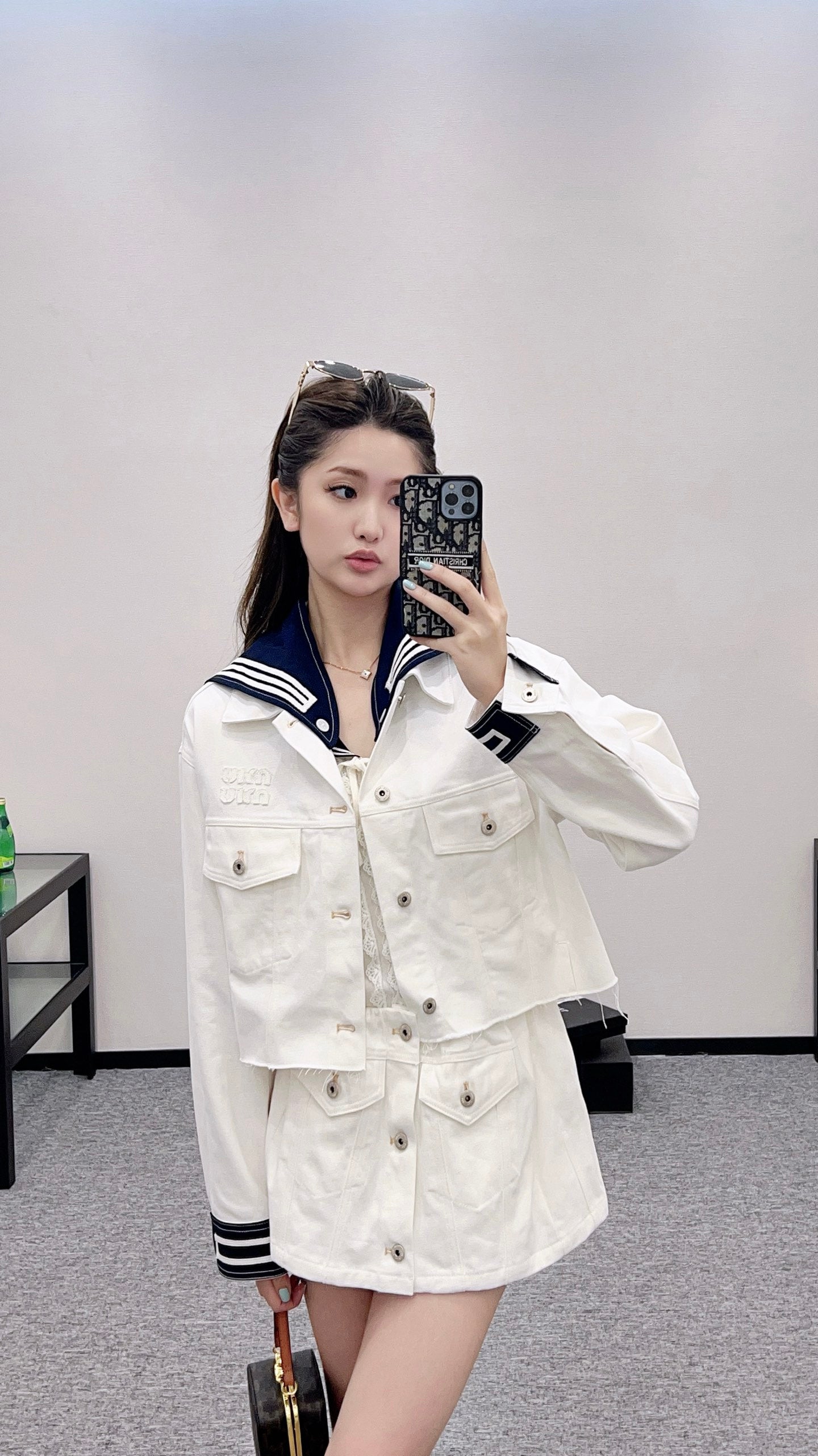 M 2025 new products Jacket and skirt set