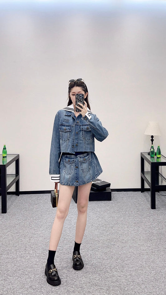 M 2025 new products Jacket and skirt set