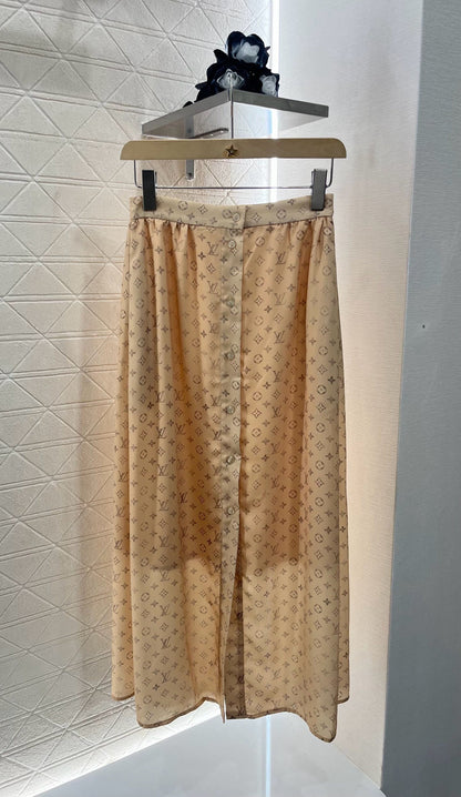 L 2025 new products Shirt and skirt suit