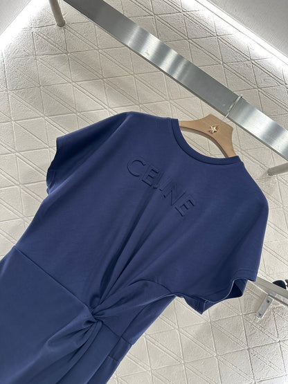 Ce 2025 new products Short-sleeved dress
