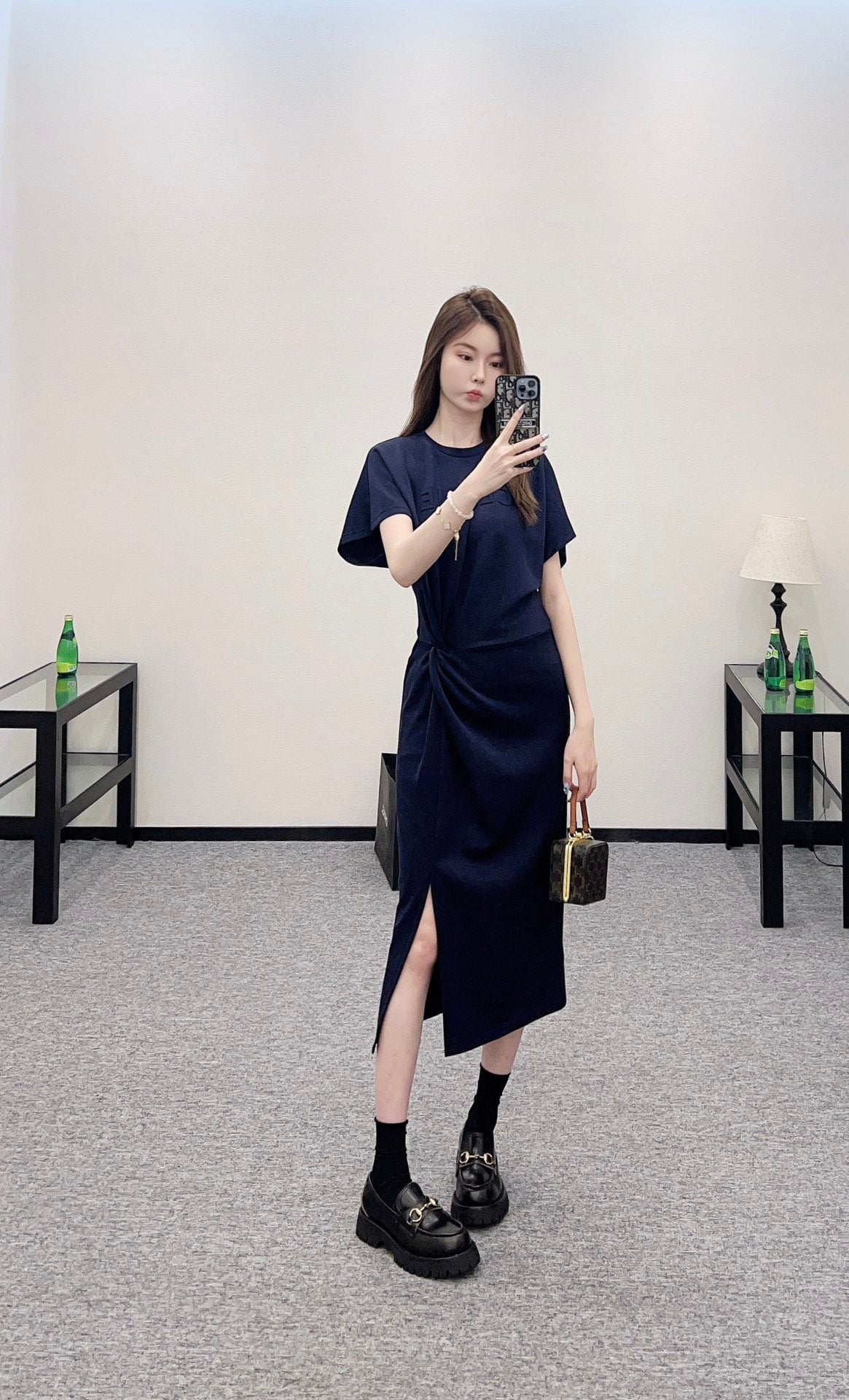 Ce 2025 new products Short-sleeved dress