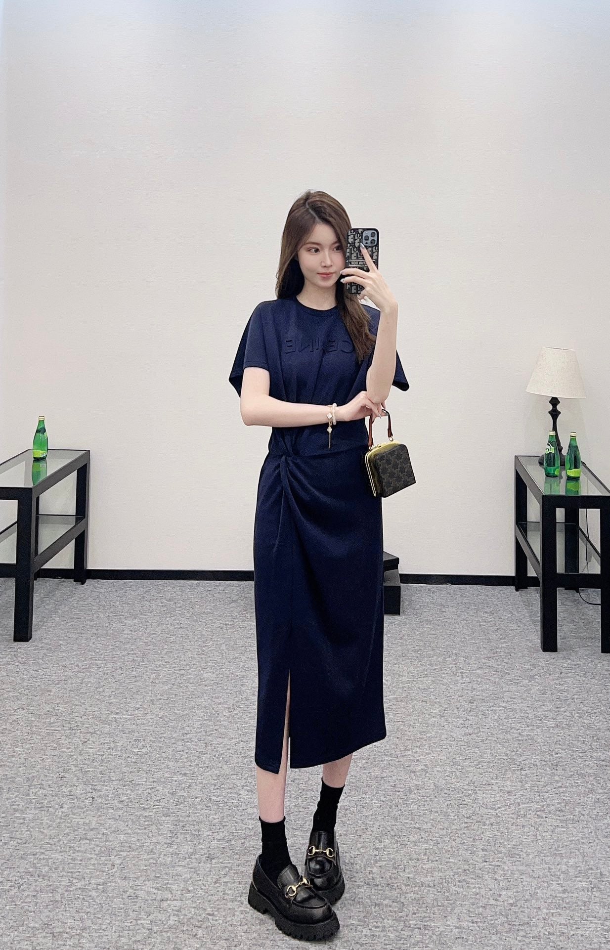 Ce 2025 new products Short-sleeved dress