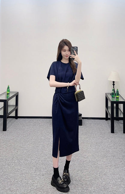 Ce 2025 new products Short-sleeved dress