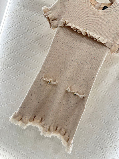 C 2025 new products Knitted dress