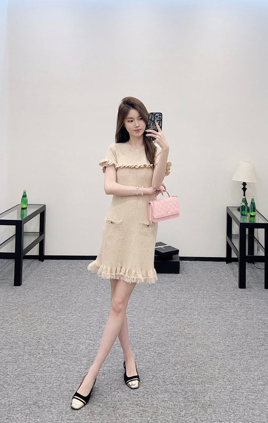 C 2025 new products Knitted dress