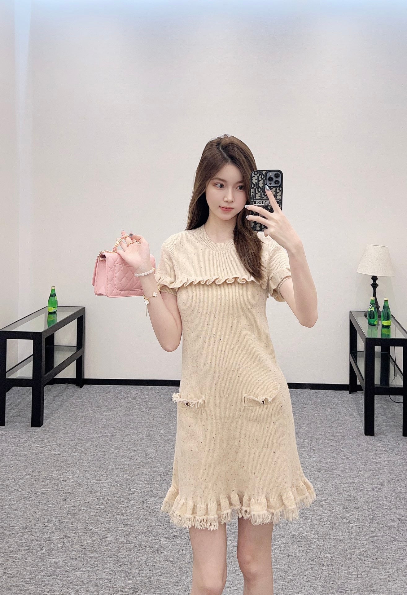 C 2025 new products Knitted dress