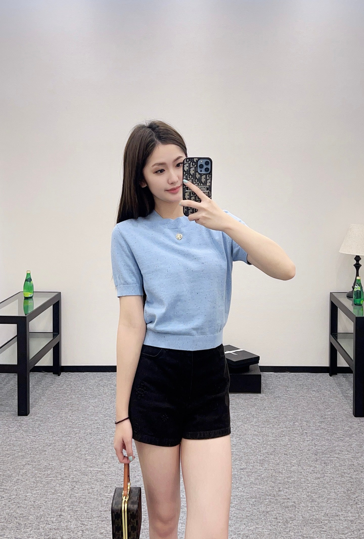 C 2025 new products Knitted short sleeves