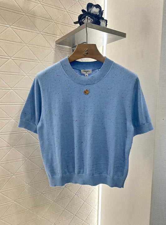 C 2025 new products Knitted short sleeves