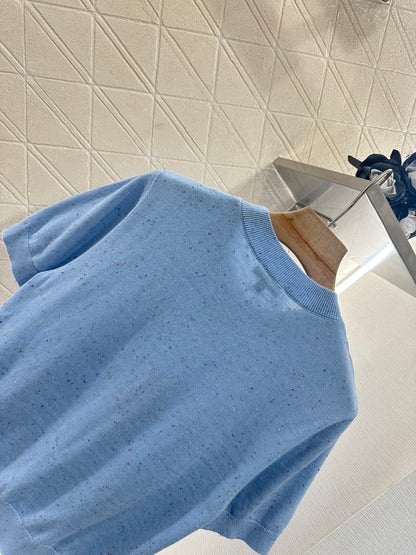 C 2025 new products Knitted short sleeves