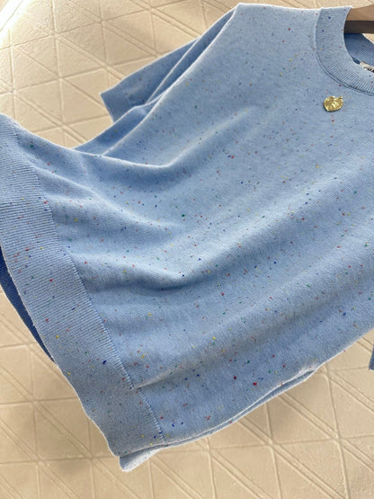 C 2025 new products Knitted short sleeves