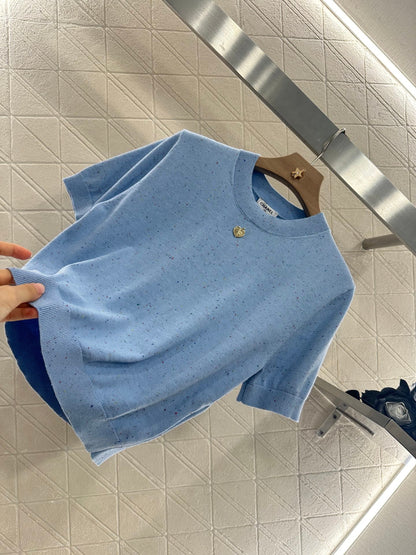 C 2025 new products Knitted short sleeves