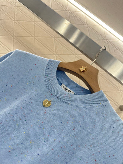 C 2025 new products Knitted short sleeves