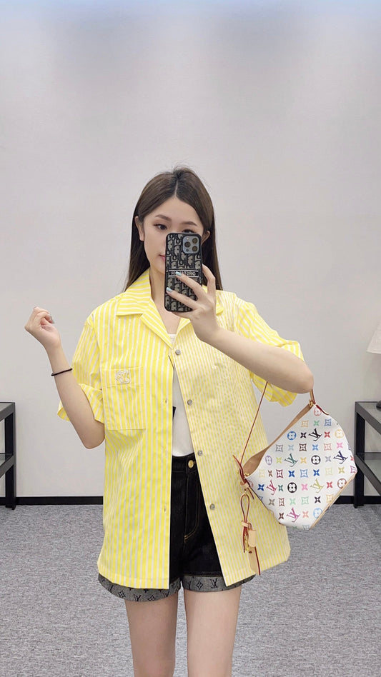 L 2025 new products Short-sleeved shirt
