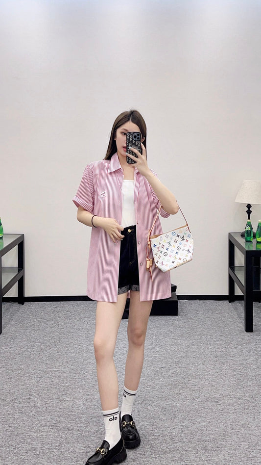 L 2025 new products Short-sleeved shirt