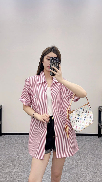 L 2025 new products Short-sleeved shirt